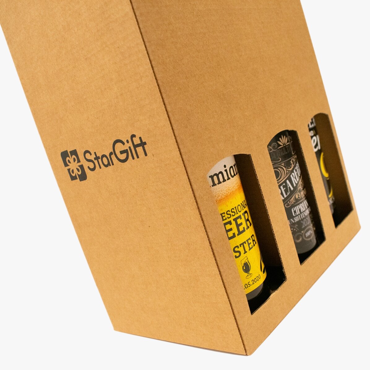 Caisse / lot / coffret cadeau de 6 bouteilles de bière