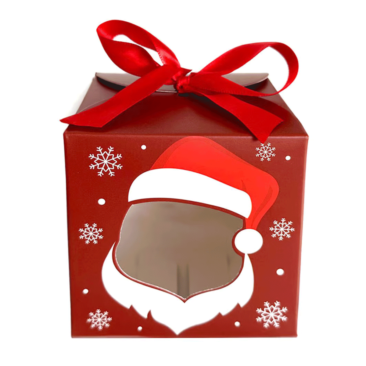 Coffret cadeau contenant une tasse, une boule de Noël, des bonbons et autres - Modèle de Noël
