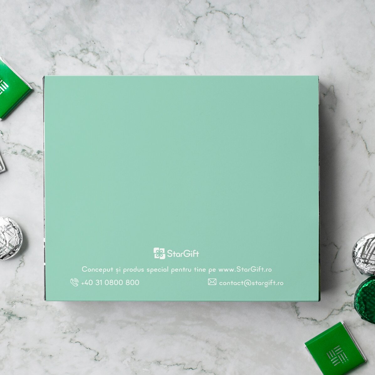 Boîte de bonbons personnalisée avec une photo et un message - Lapin