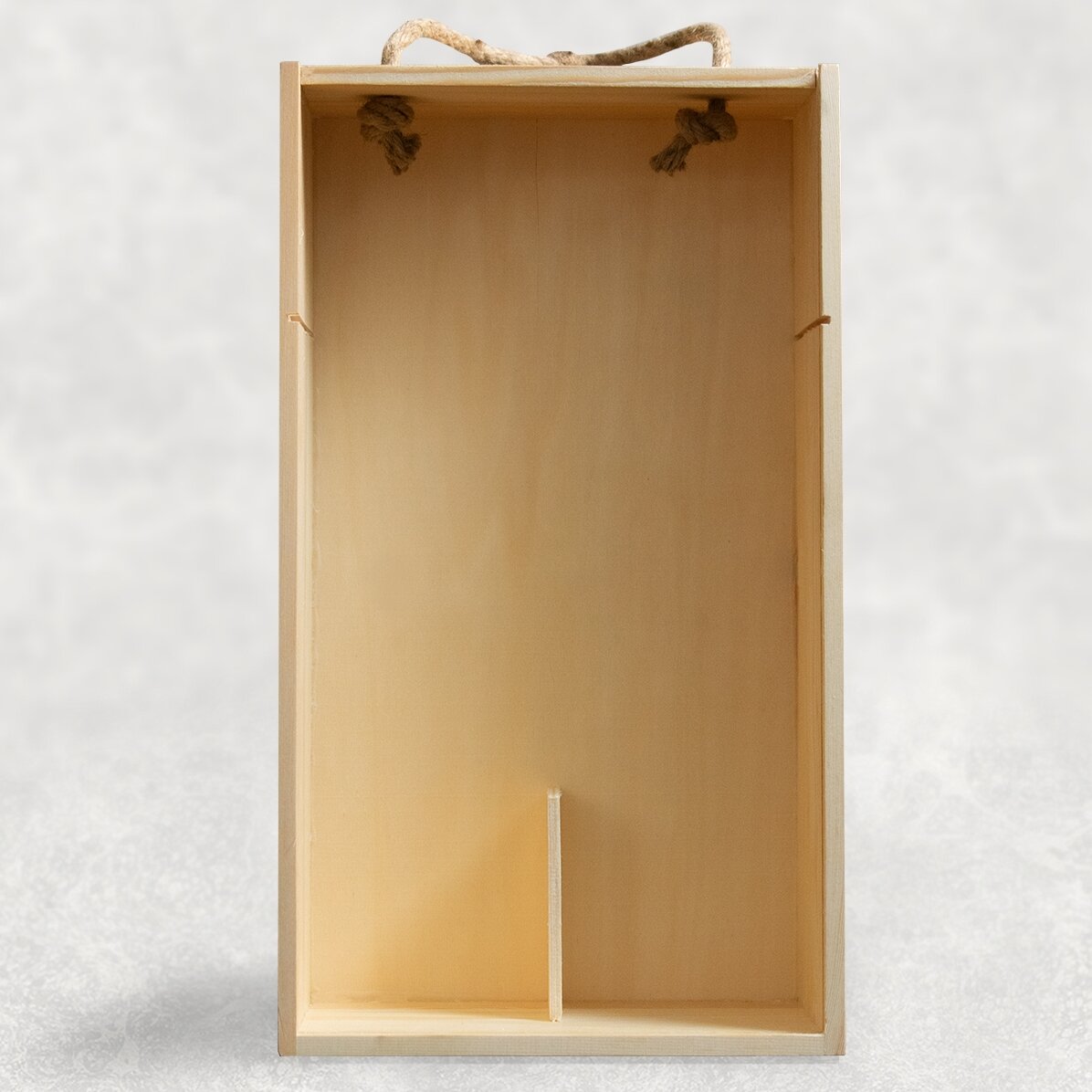 Coffret cadeau en bois personnalisé avec 13 photos et un texte - Ma première année