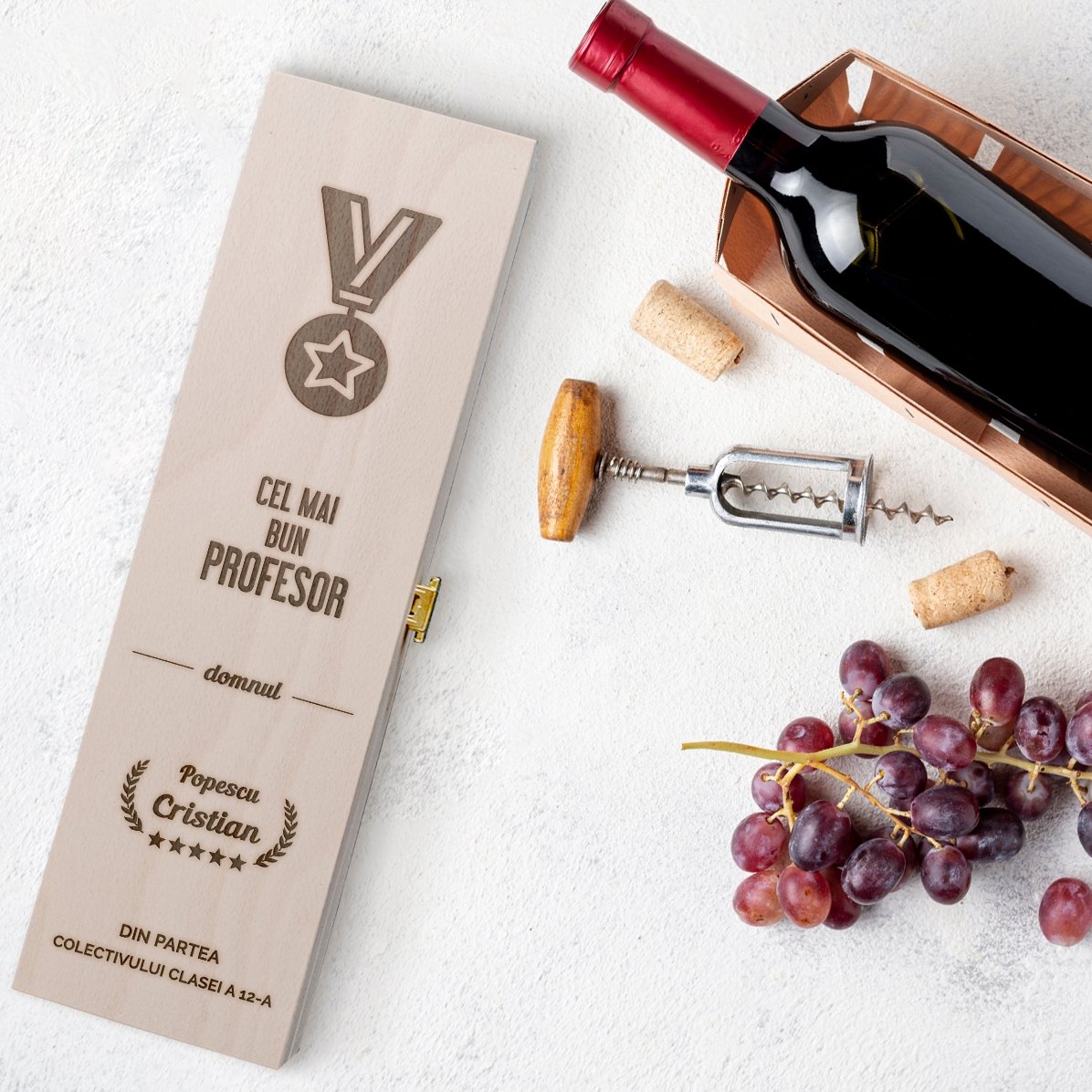Coffret de vin personnalisé - Le plus...
