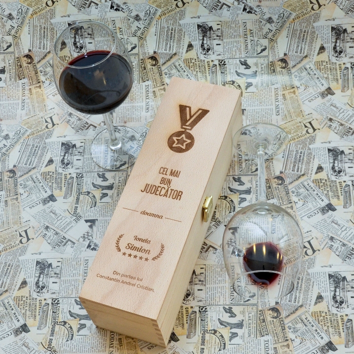 Coffret de vin personnalisé - Le plus...