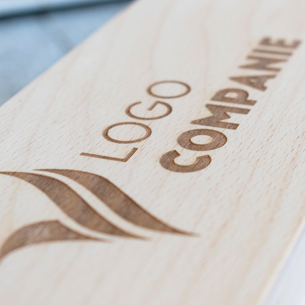 Coffret de vin personnalisé avec logo