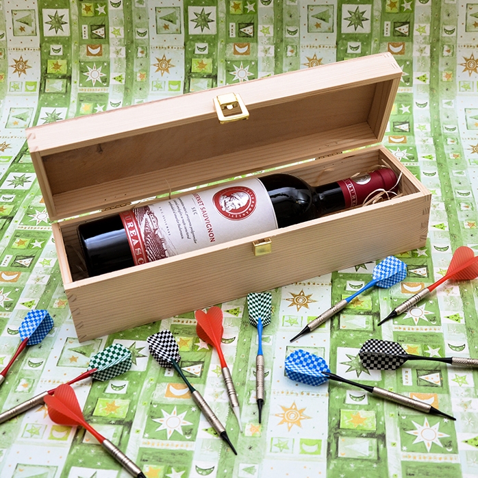 Coffret de vin personnalisé - Cadeau d