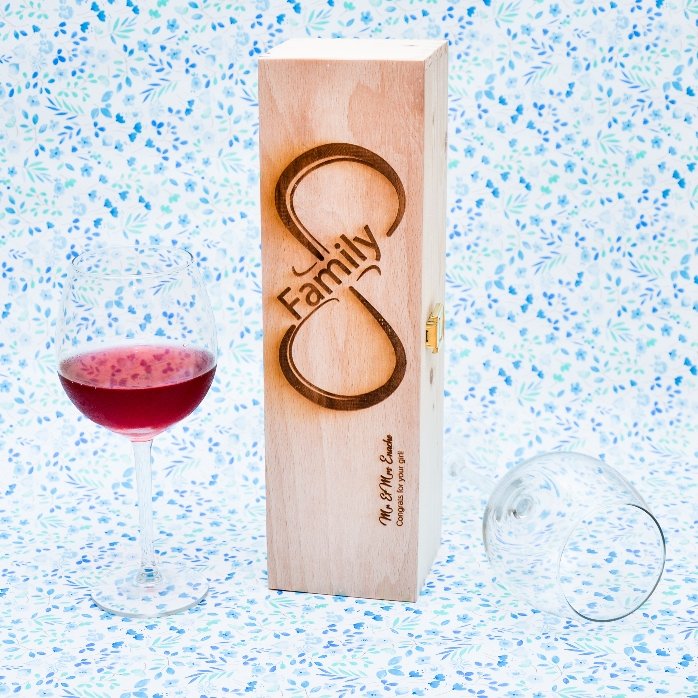 Coffret de vin personnalisé - Infinite Family