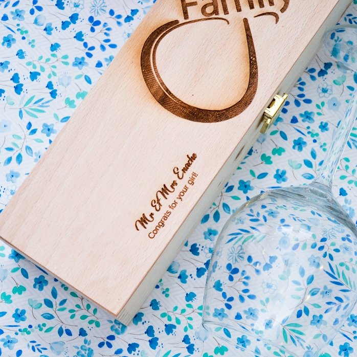 Coffret de vin personnalisé - Infinite Family