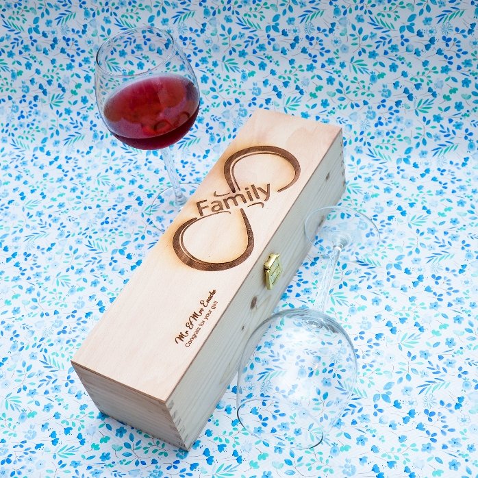 Coffret de vin personnalisé - Infinite Family