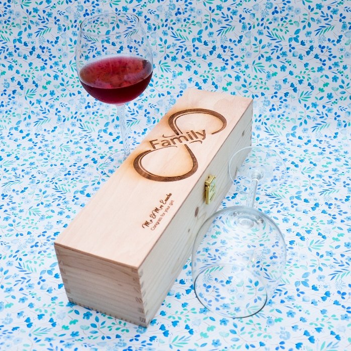 Coffret de vin personnalisé - Infinite Family