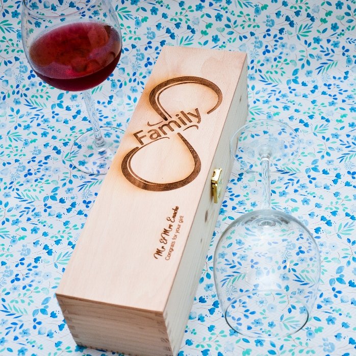 Coffret de vin personnalisé - Infinite Family
