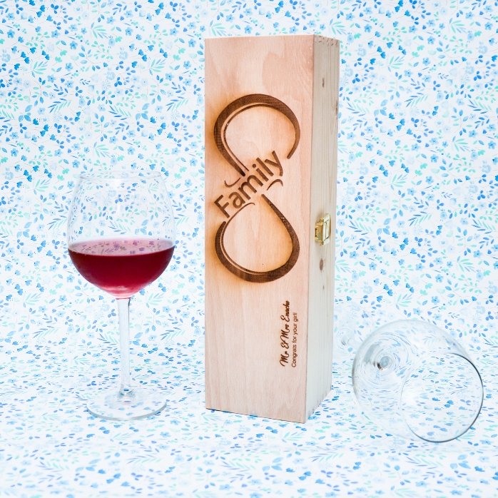 Coffret de vin personnalisé - Infinite Family