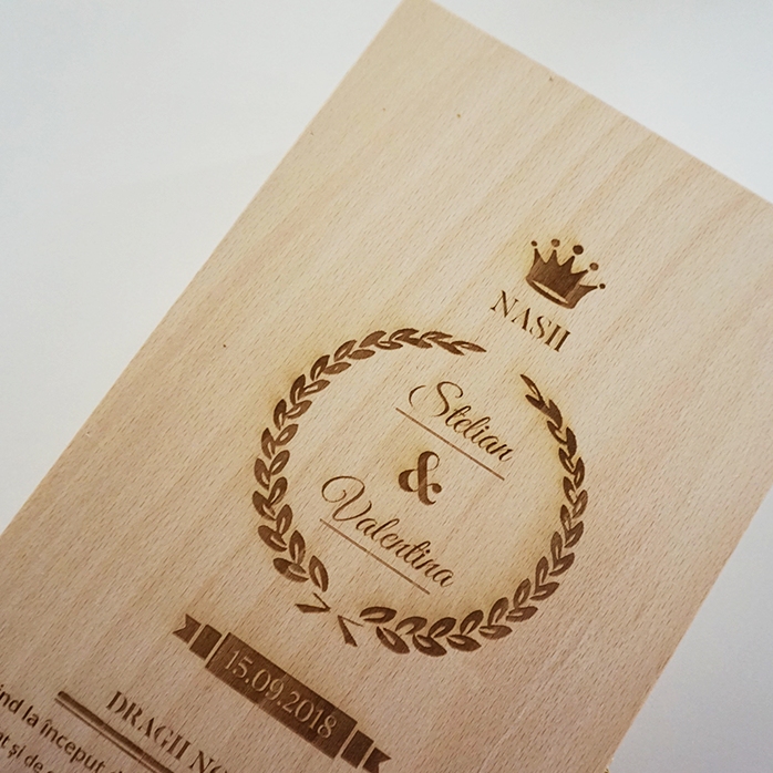 Coffret à vin personnalisé pour deux bouteilles, destiné aux parrains et marraines