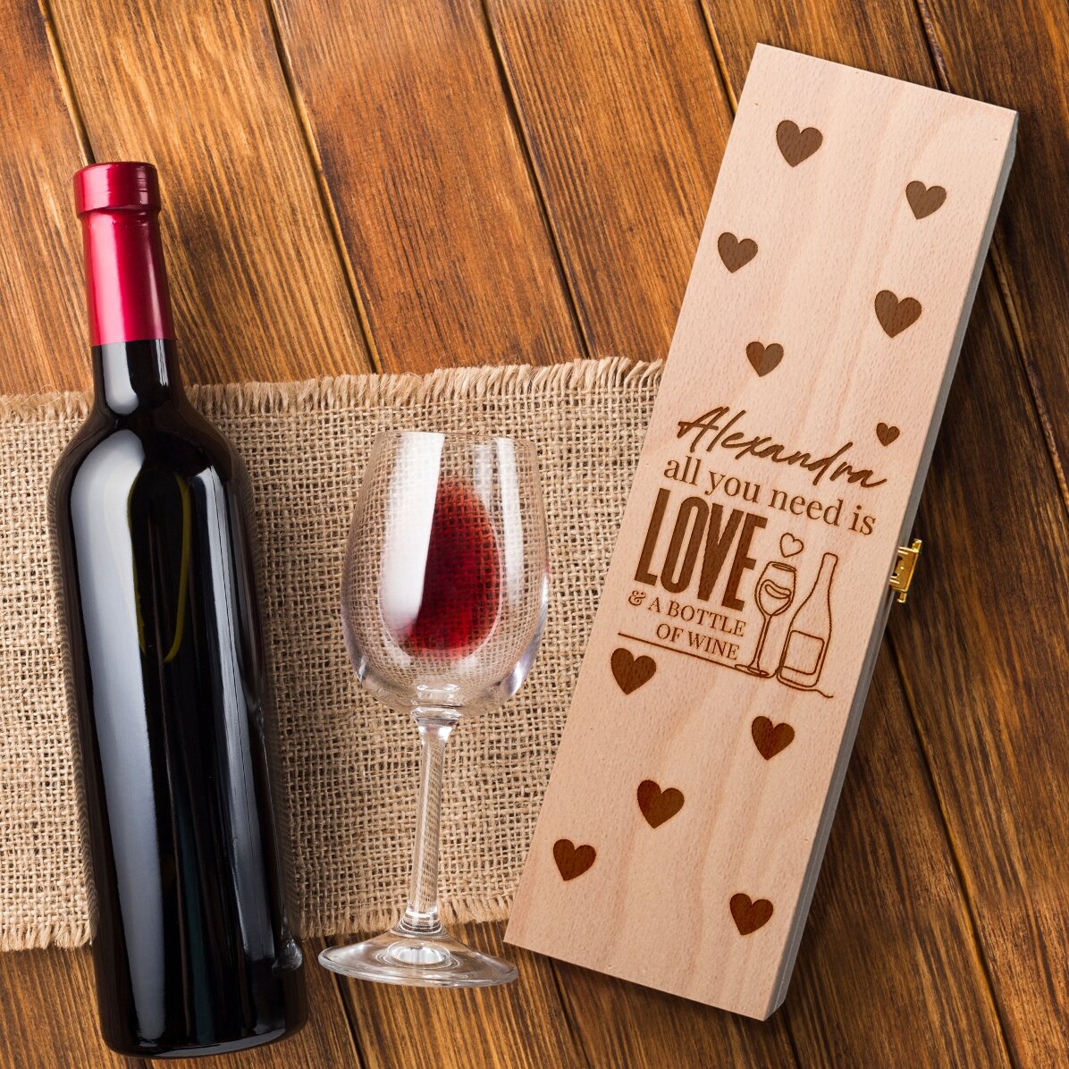 Coffret de vin personnalisé pour toutes les occasions - All you need