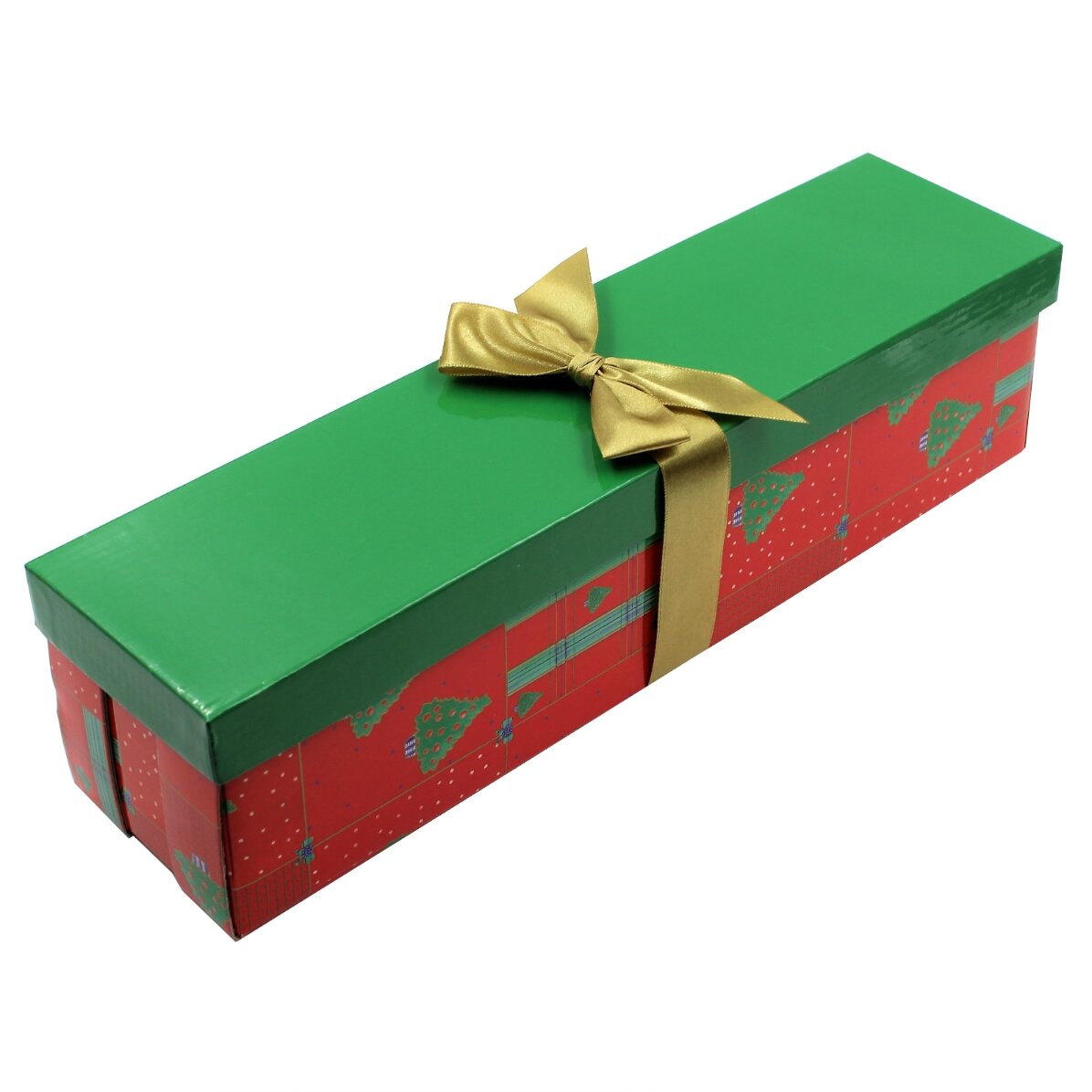 Boîte pliable pour boissons - motif sapins