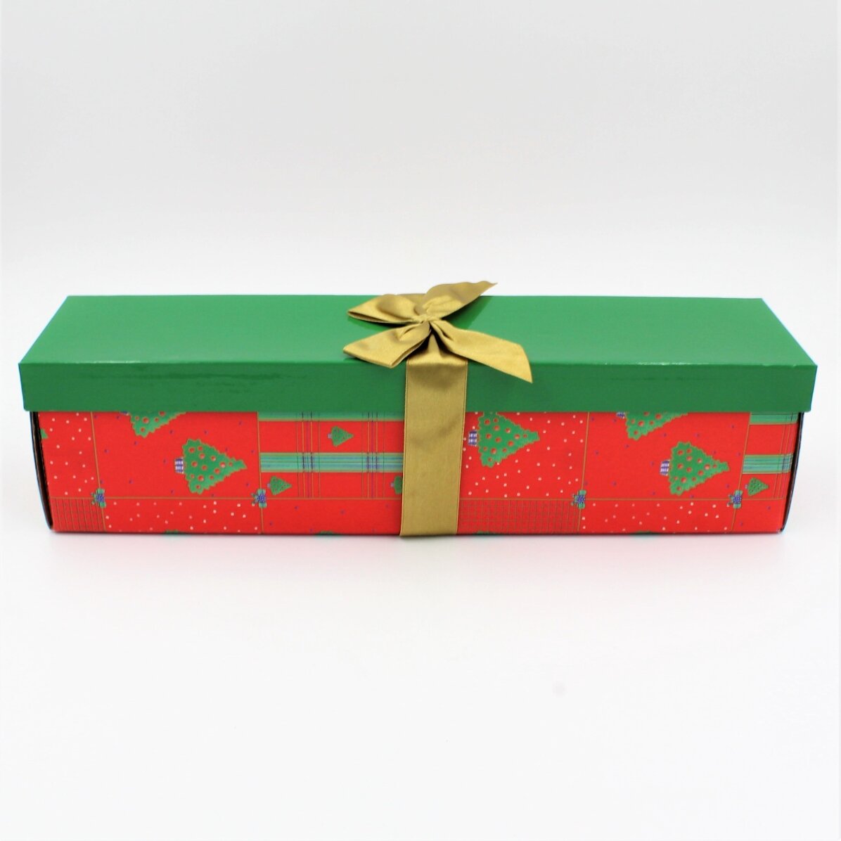 Boîte pliable pour boissons - motif sapins