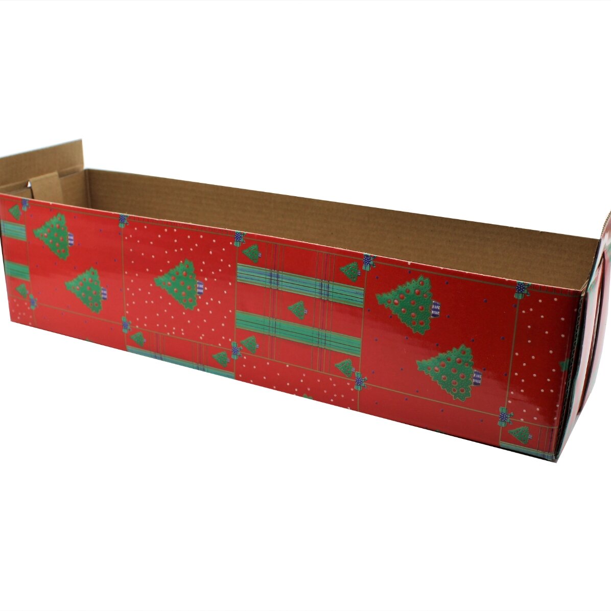 Boîte pliable pour boissons - motif sapins