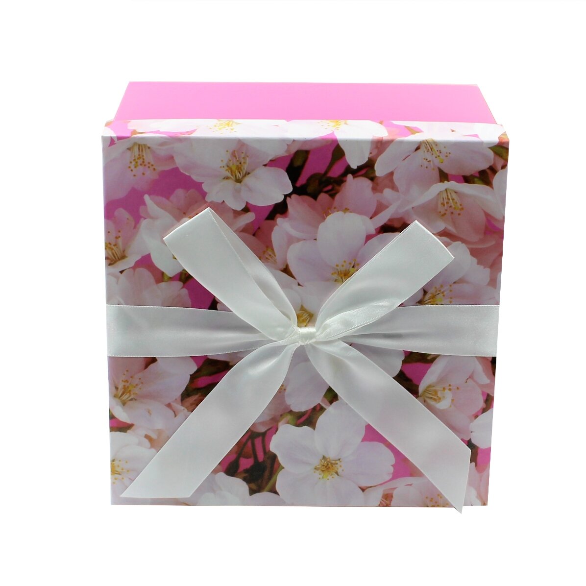 Kit coffret cadeau - motif fleurs de cerisier
