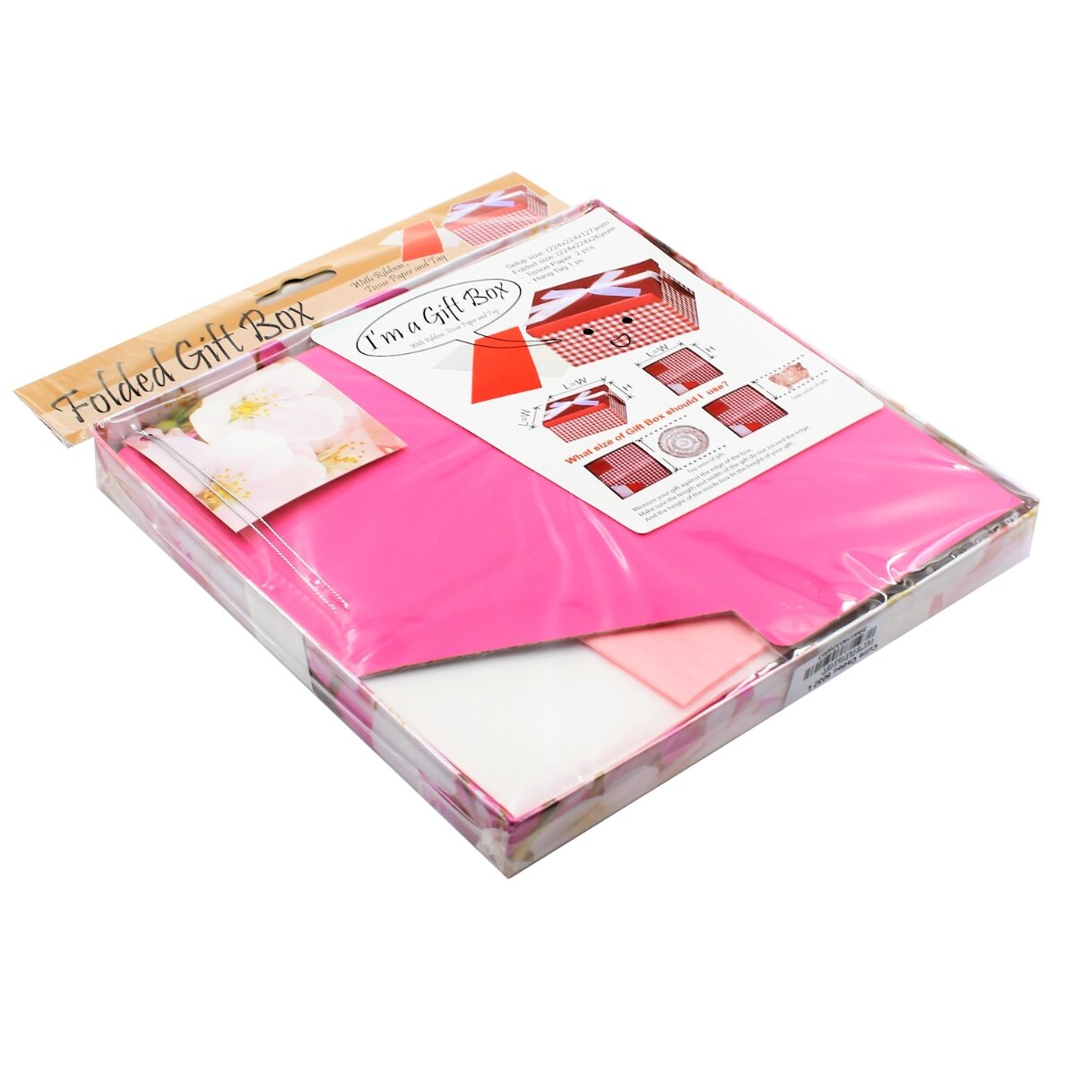 Kit coffret cadeau - motif fleurs de cerisier