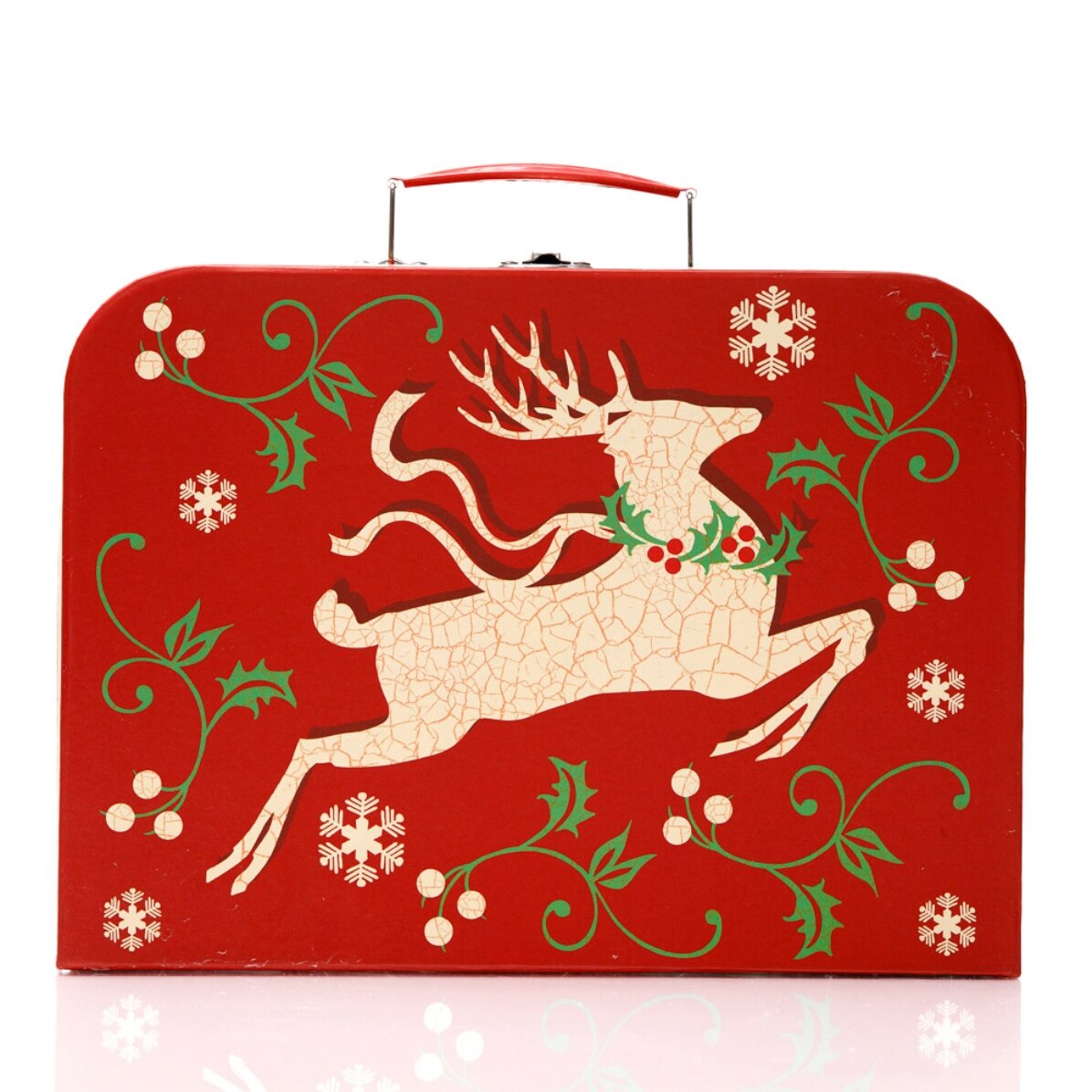 Coffret cadeau de Noël - motif rennes