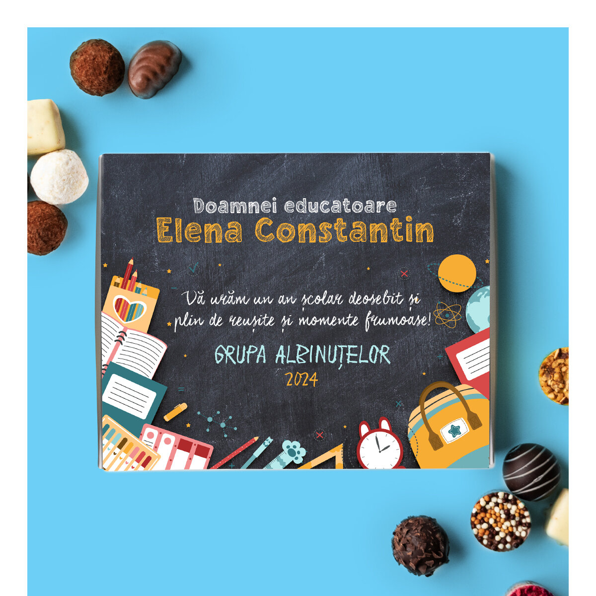 Des friandises pour les professeurs