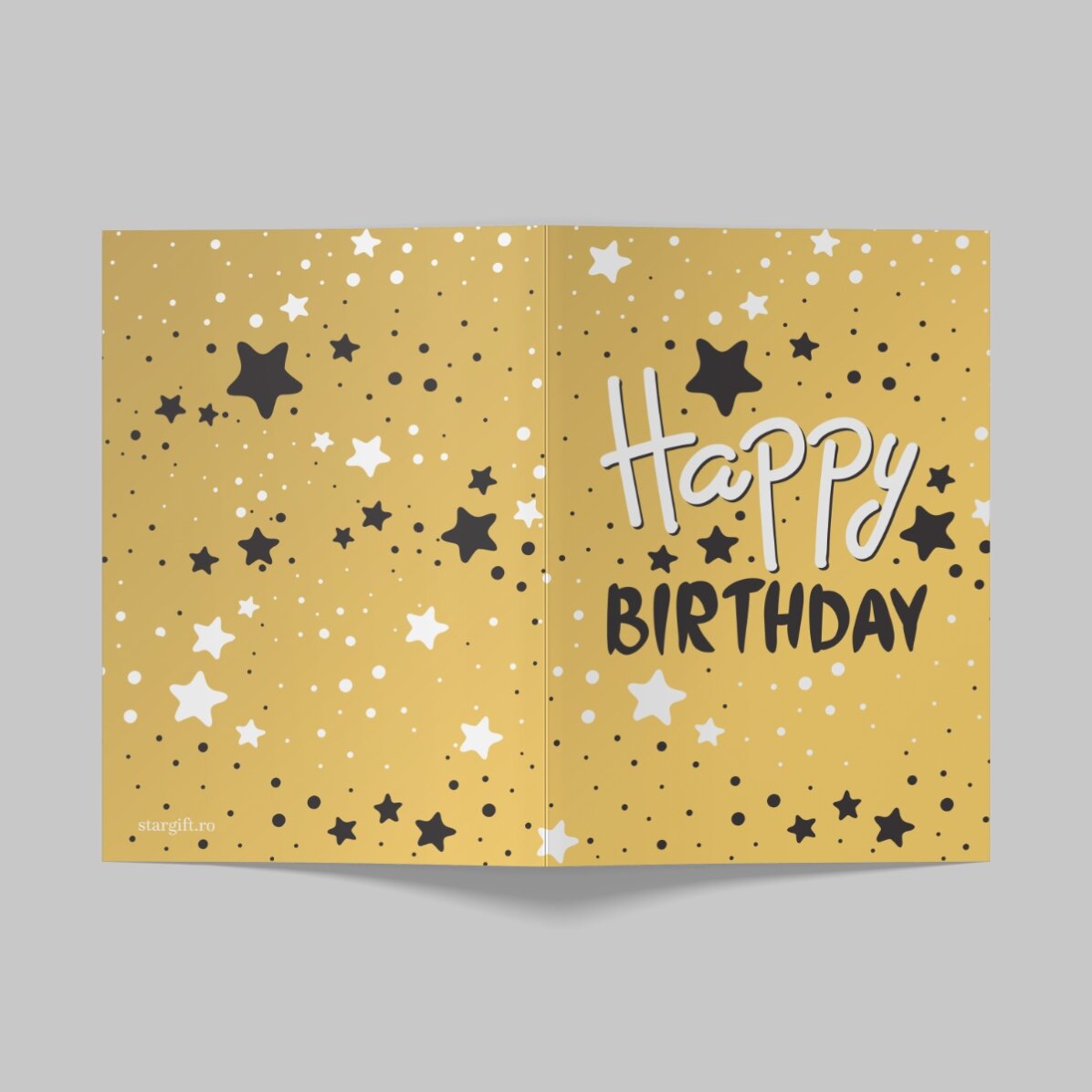 Carte de vœux personnalisée - Joyeux anniversaire