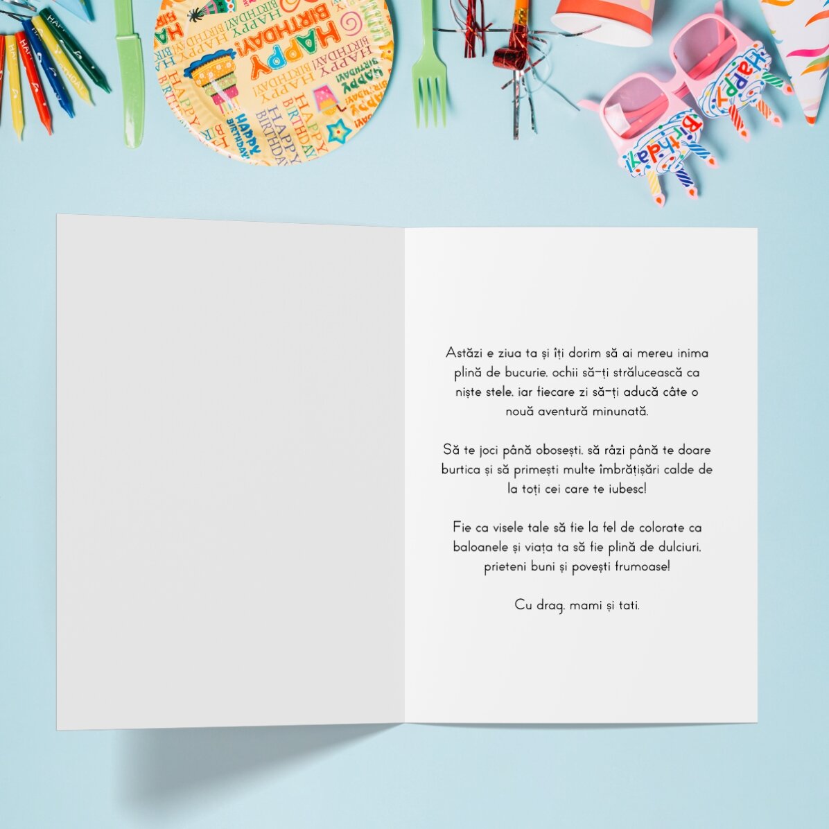 Carte de vœux personnalisée avec texte - Emoji