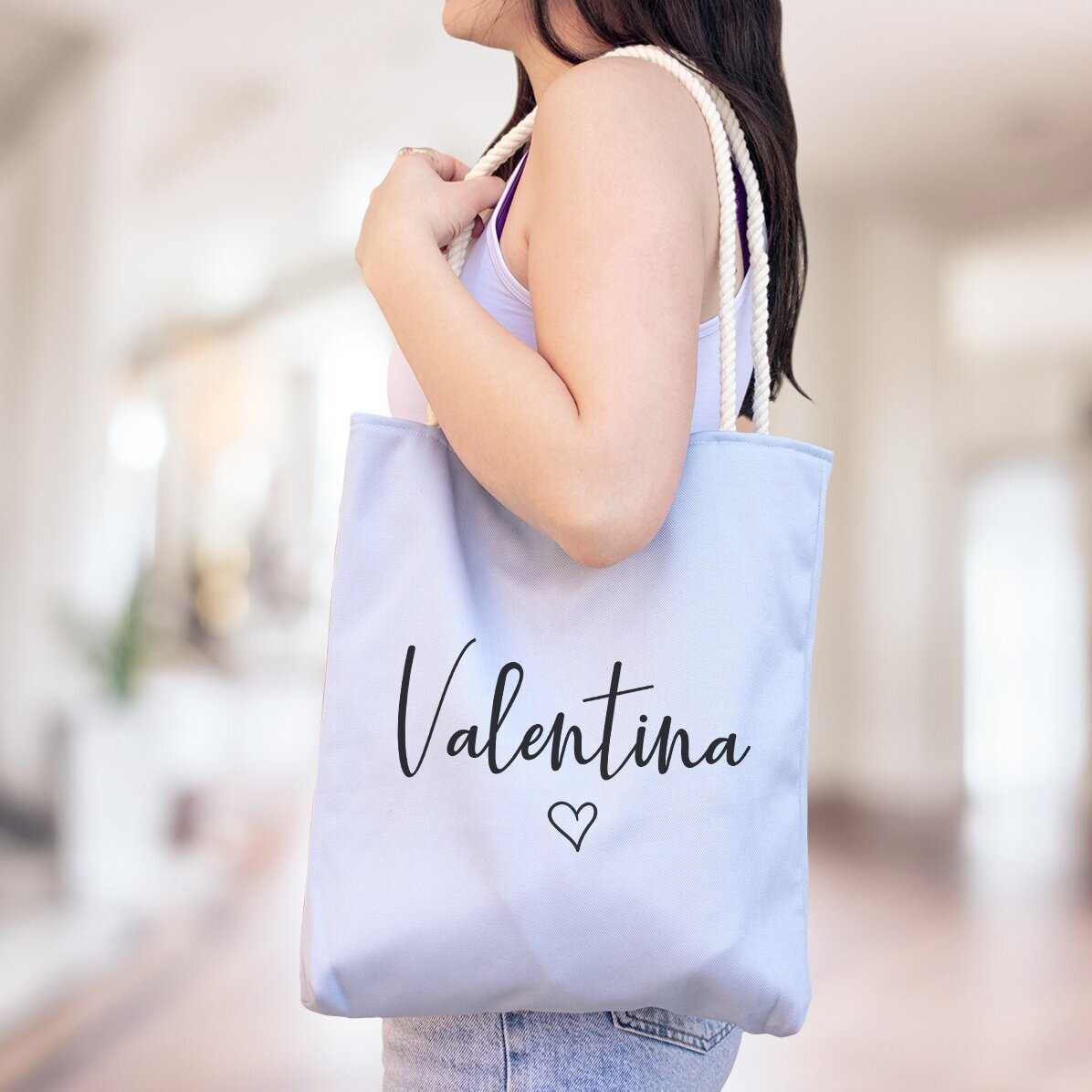 Personalised bag with name