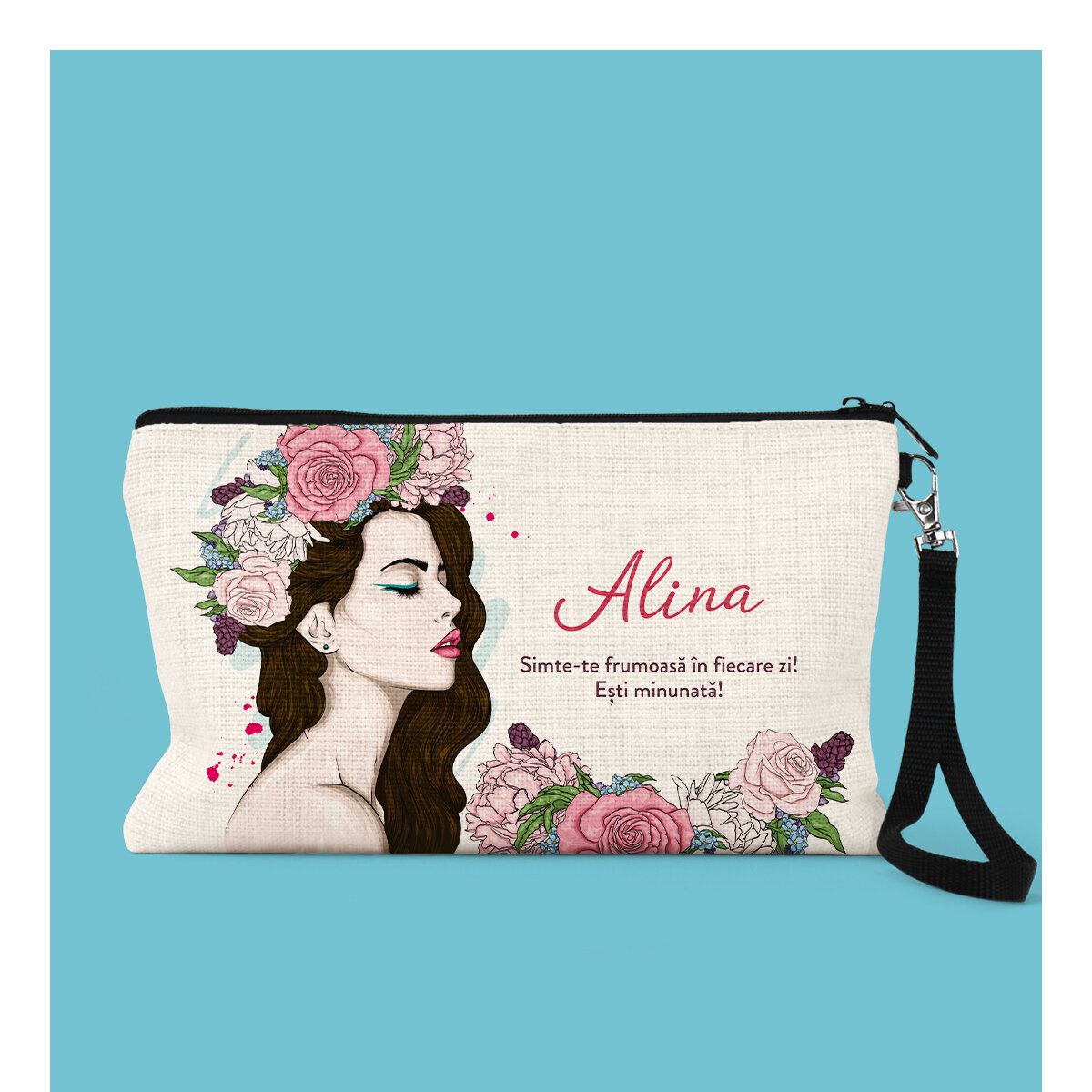 Petites pochettes personnalisées pour accessoires