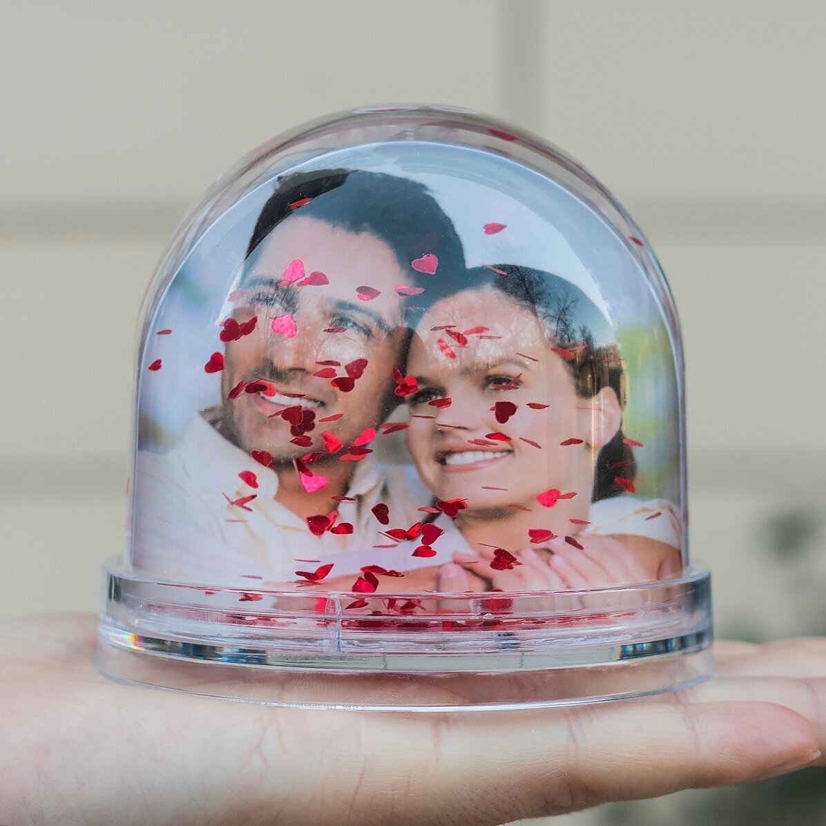 Globe de bureau personnalisé avec photo et texte - Remise des diplômes