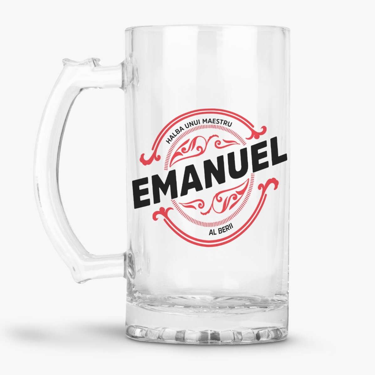 Une chope à bière personnalisée avec votre nom