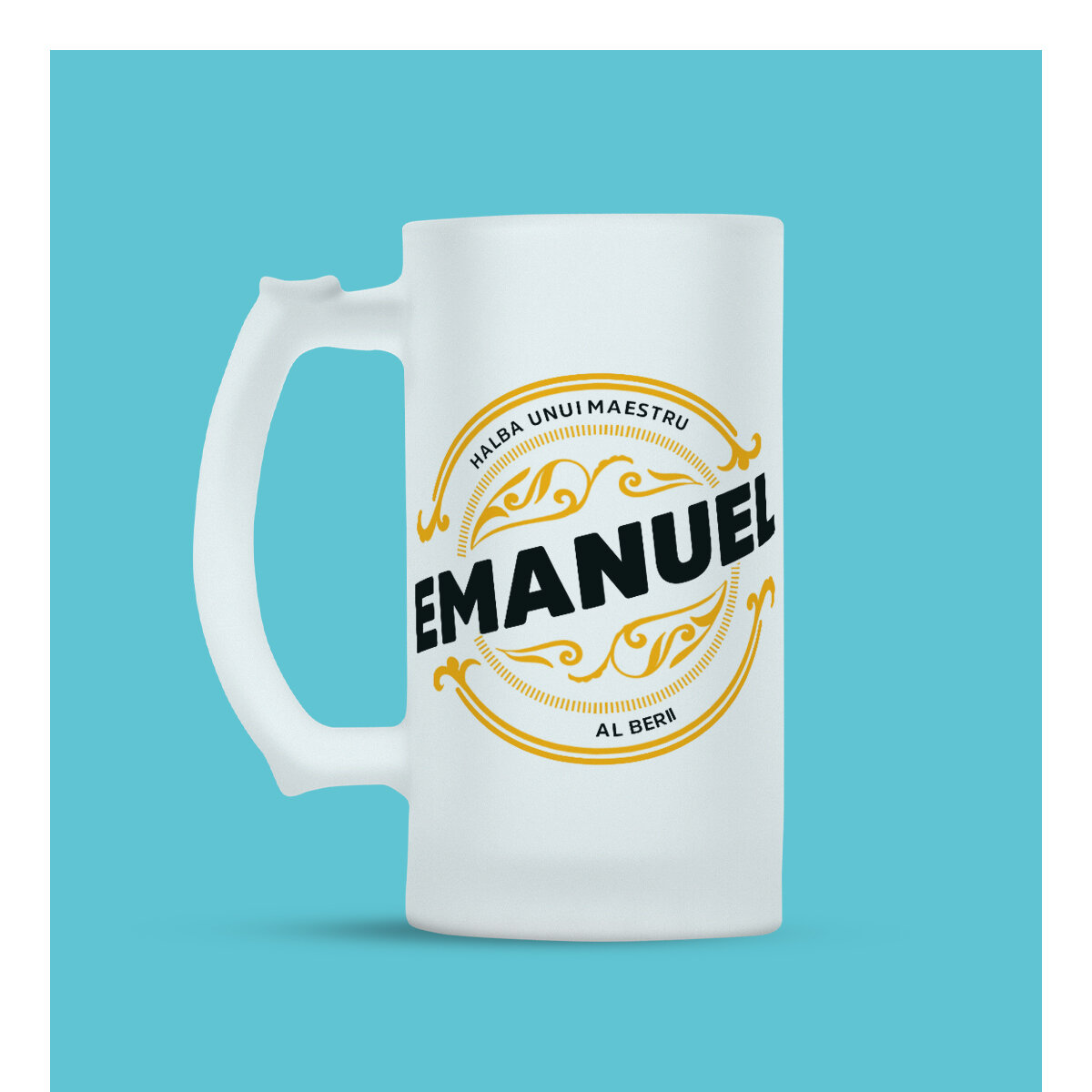 Chopes à bière personnalisées