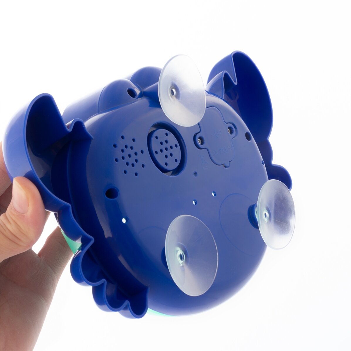 Jouet de bain - crabe musical avec diffuseur de bulles