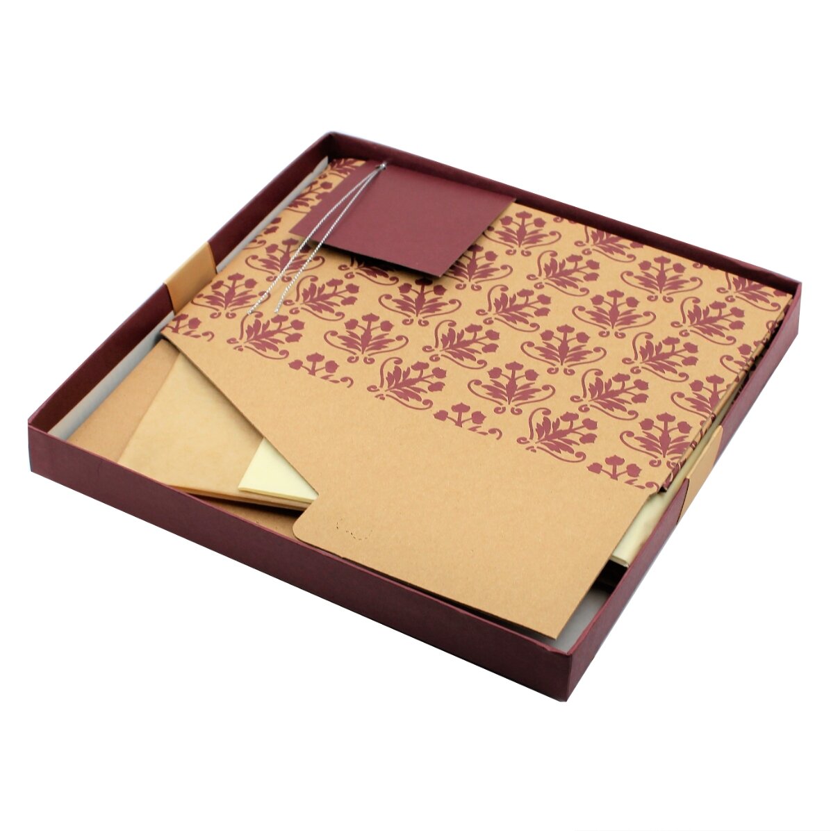 Kit coffret cadeau - motif floral