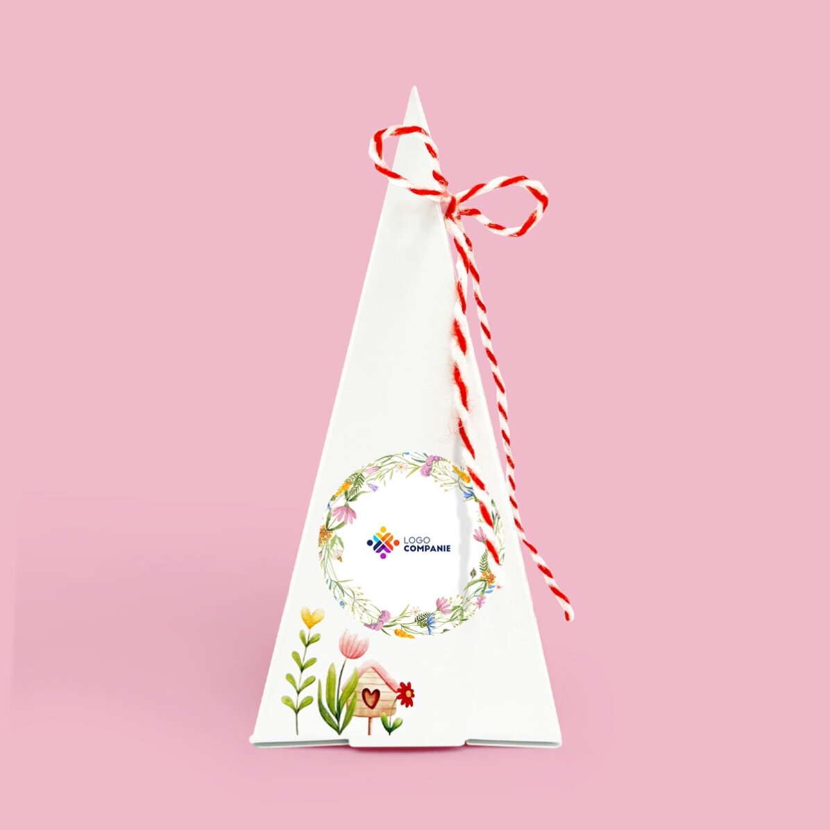 Kit de plantation de fleurs personnalisé avec logo - Fleurs