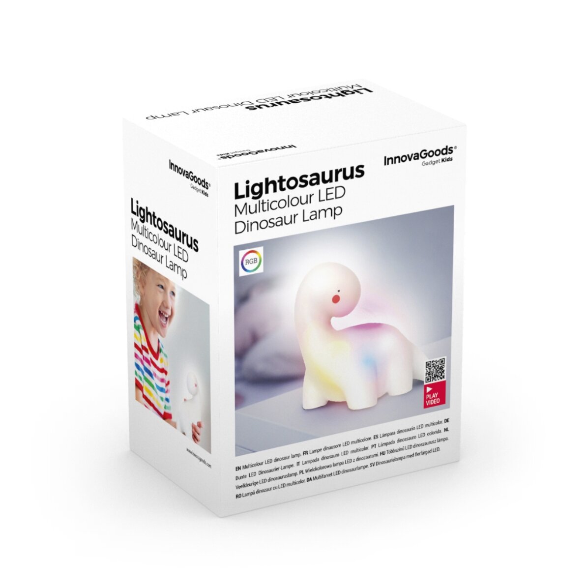 Lampe LED - modèle Dinosaure