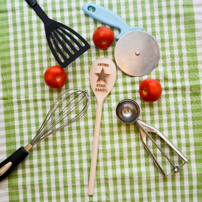 Cuillère en bois personnalisée - La star de la cuisine