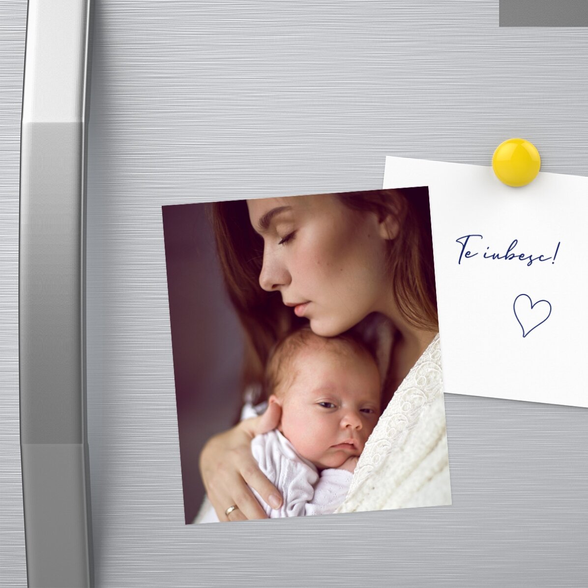 Aimant personnalisé de 10 x 12 cm avec une photo