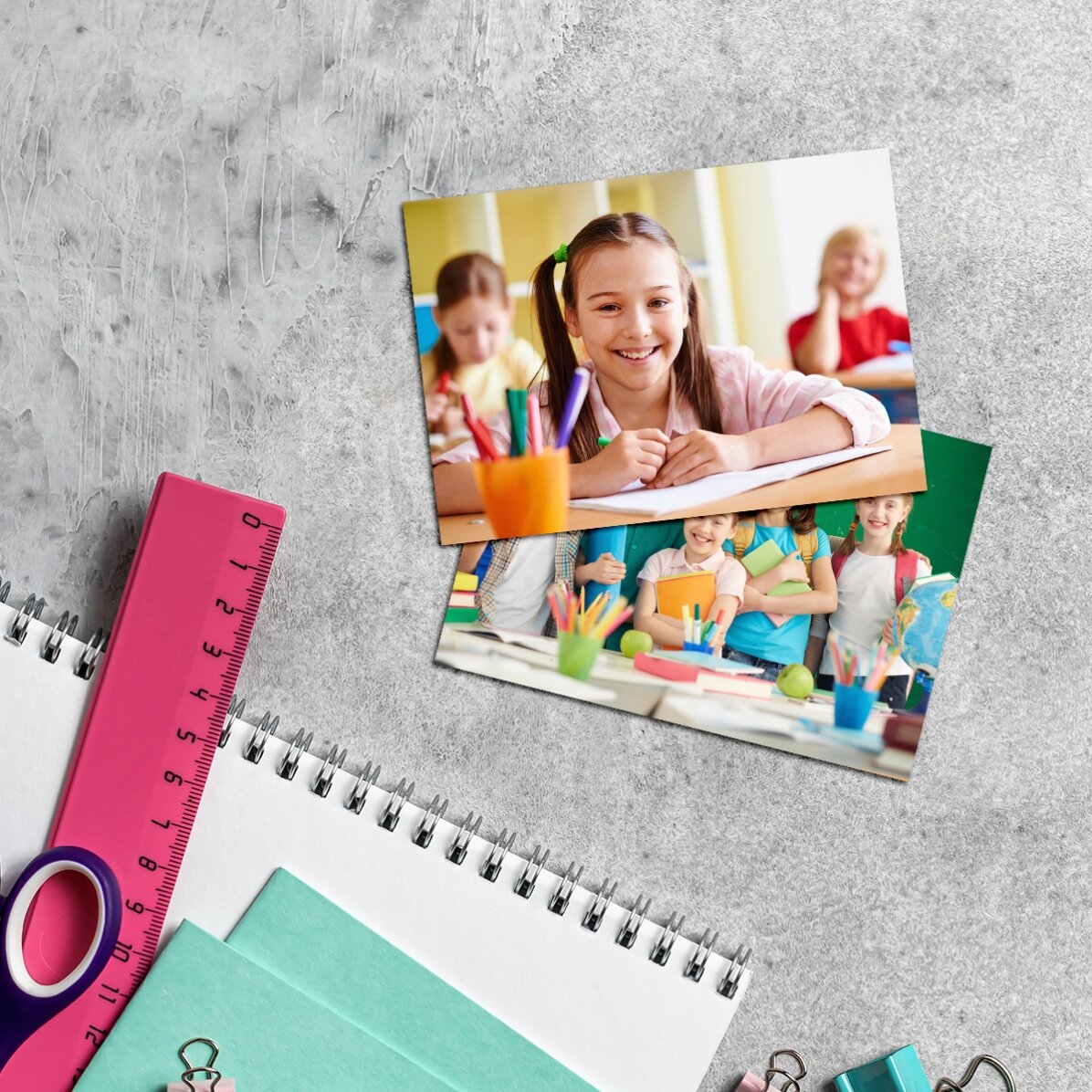 Aimant personnalisé de 10 x 7 cm avec une photo