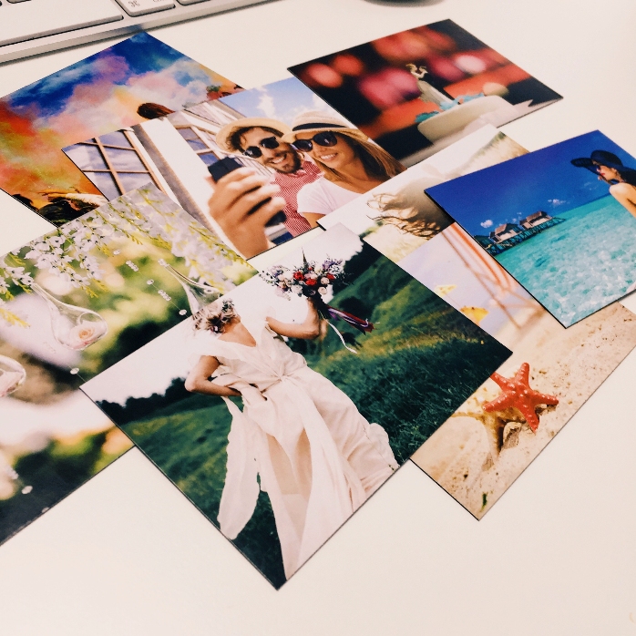 Aimants photo - lot de 8 pièces, 10 x 7 cm
