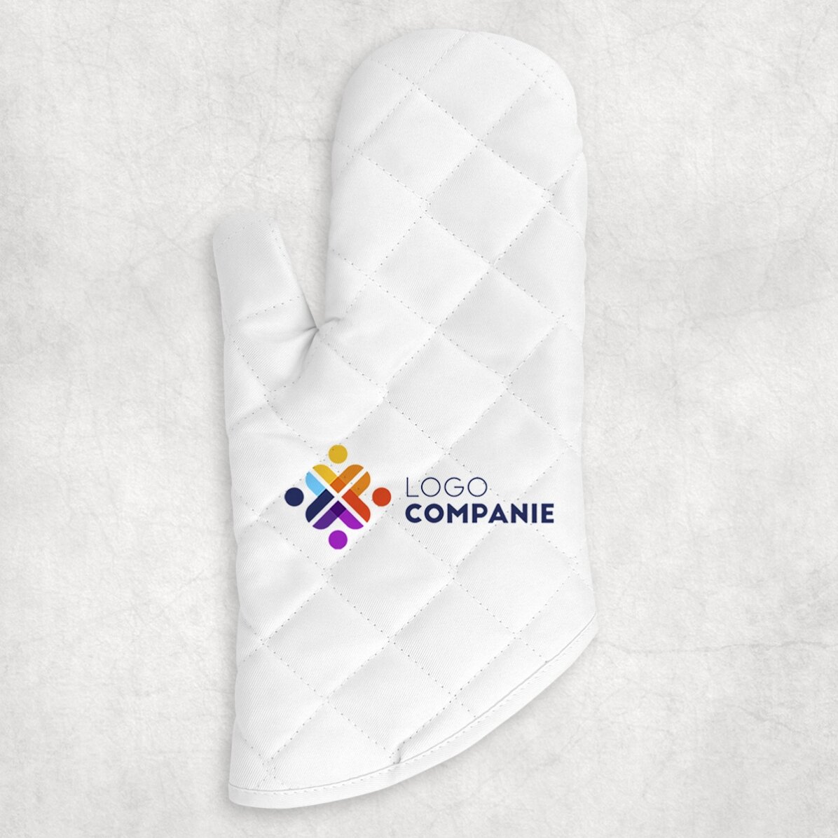 Gant de cuisine personnalisé avec logo