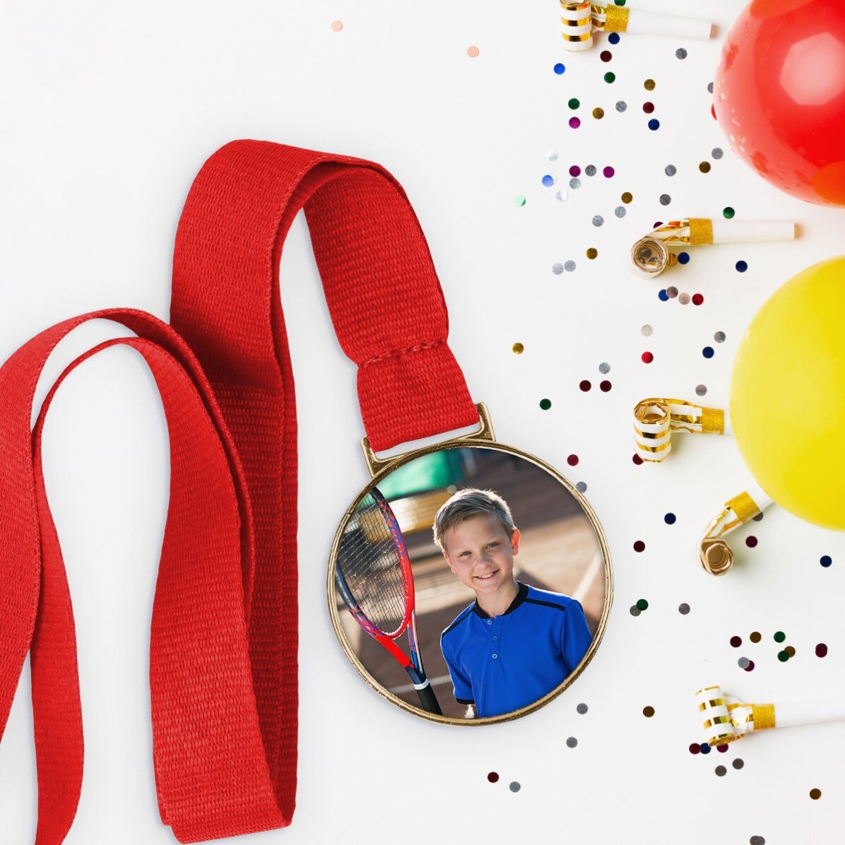 Médaille personnalisée avec une photo