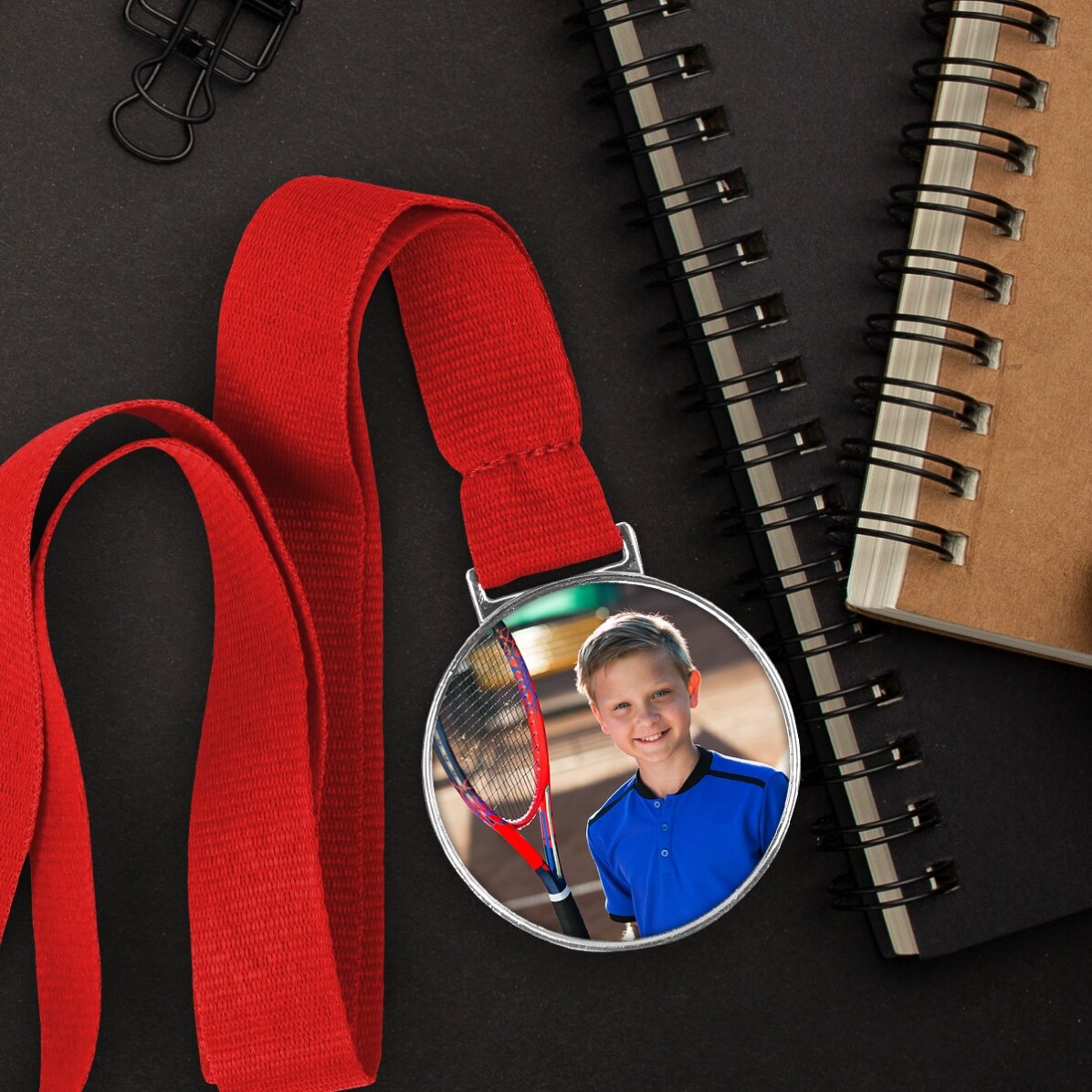 Médaille personnalisée avec une photo