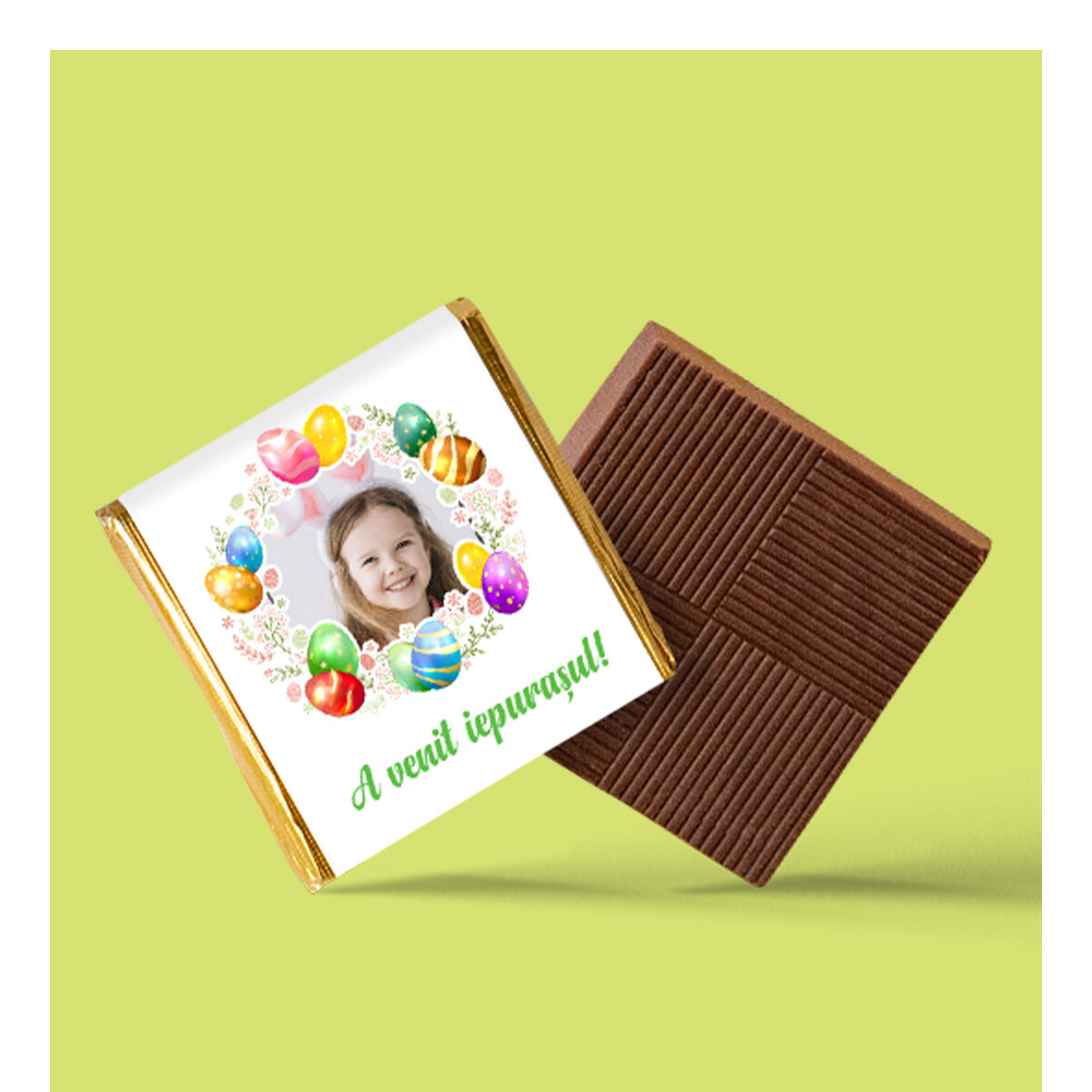 Mini-chocolat personnalisé pour Pâques