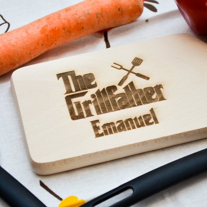 Mini-planche à découper personnalisée - The Grillfather