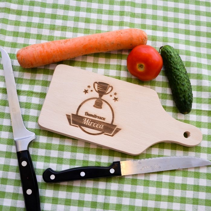 Mini-planche à découper personnalisée - Chef hors pair