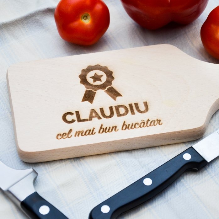 Mini-planche à découper personnalisée - Le meilleur cuisinier