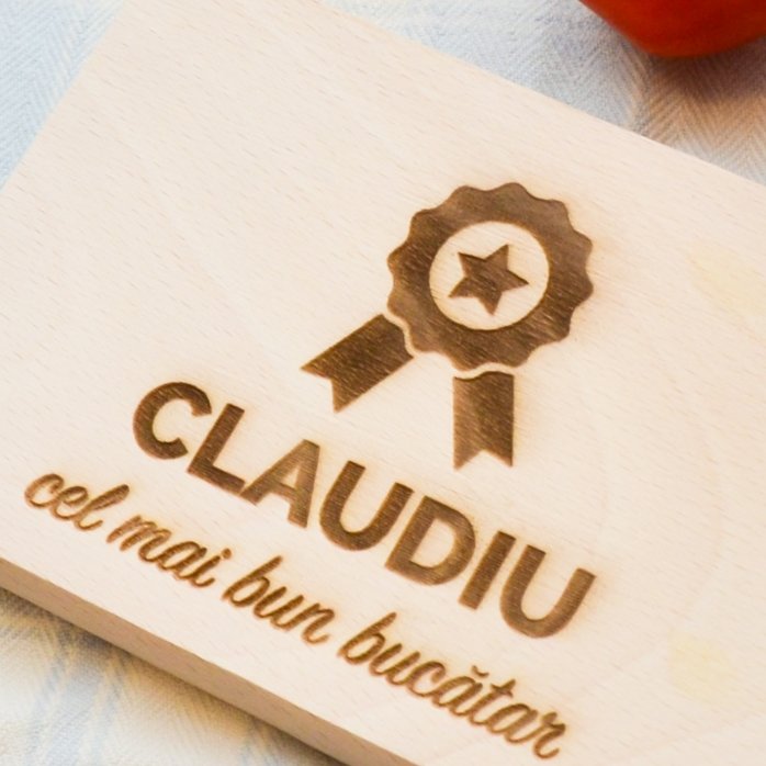 Mini-planche à découper personnalisée - Le meilleur cuisinier
