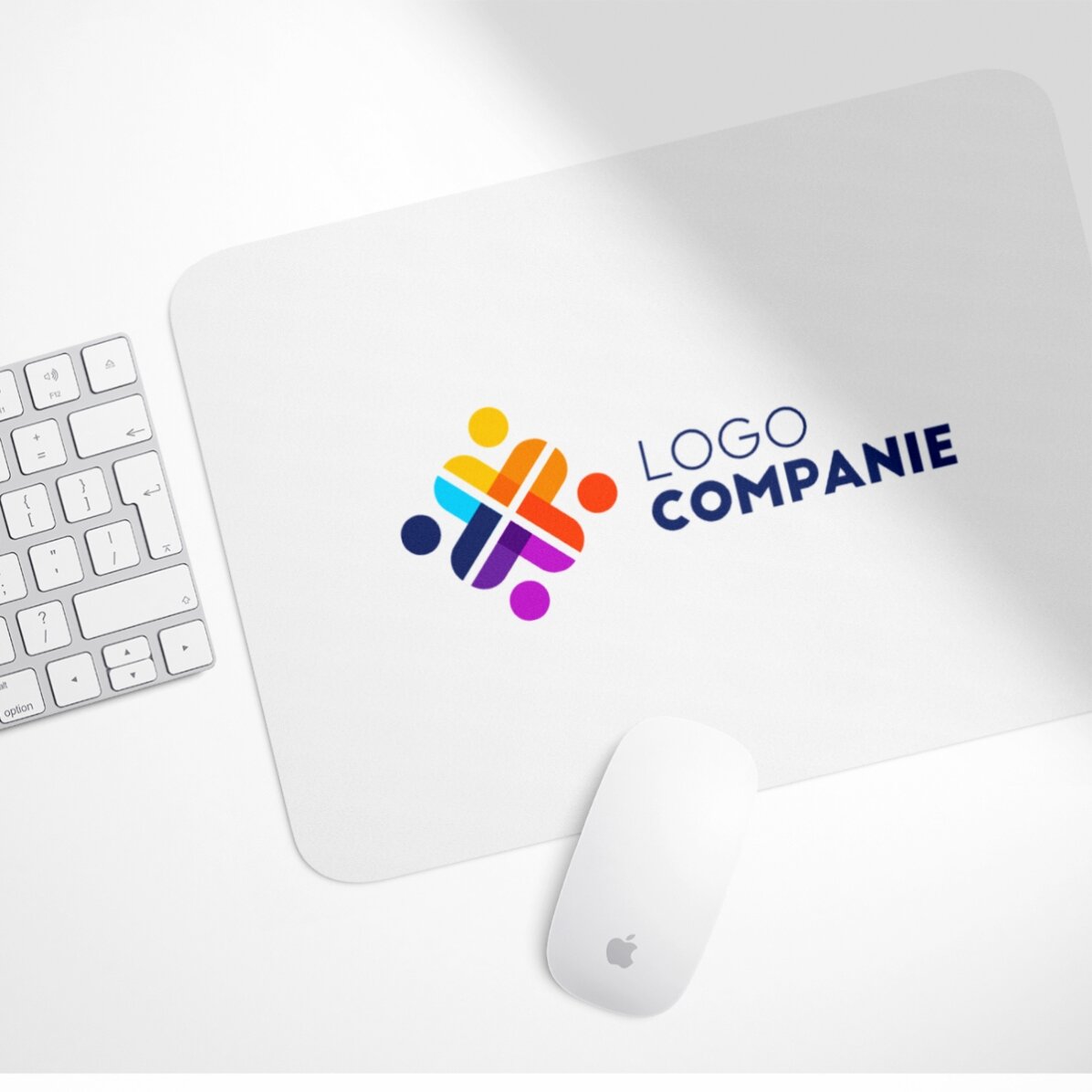 Tapis de souris XL personnalisé avec logo
