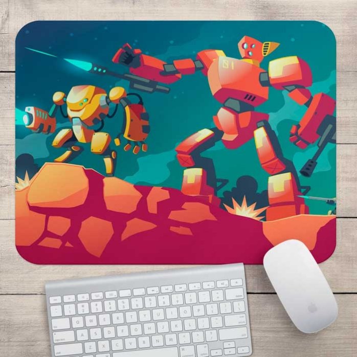 Tapis de souris XL personnalisé avec une photo