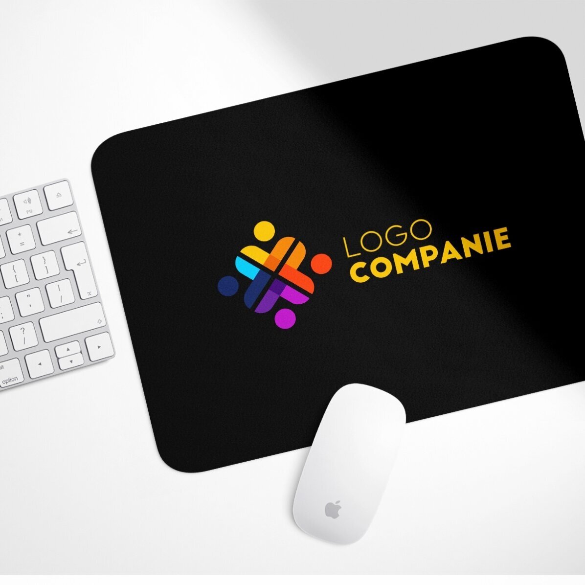 Tapis de souris XL personnalisé avec logo