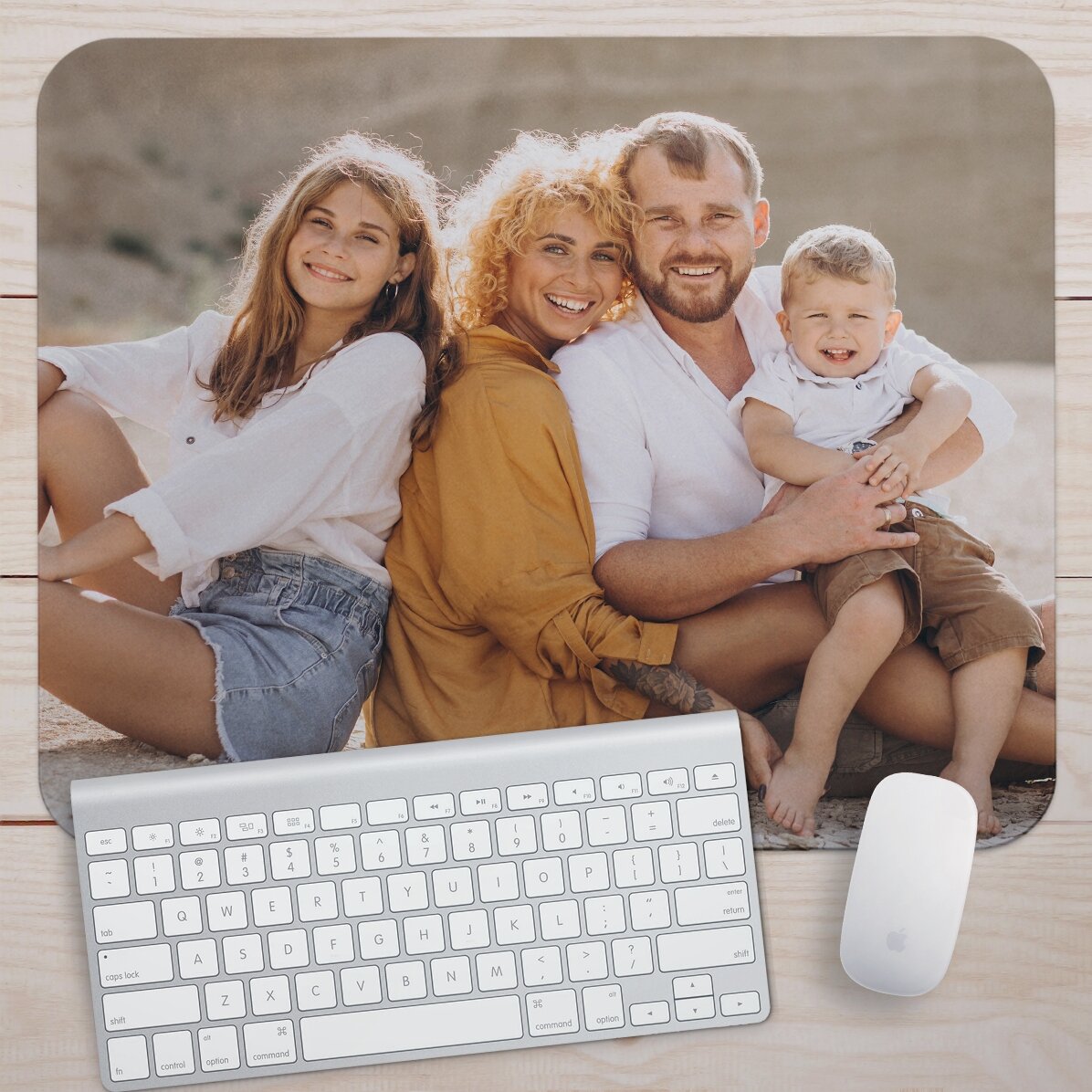 Tapis de souris XL personnalisé avec une photo